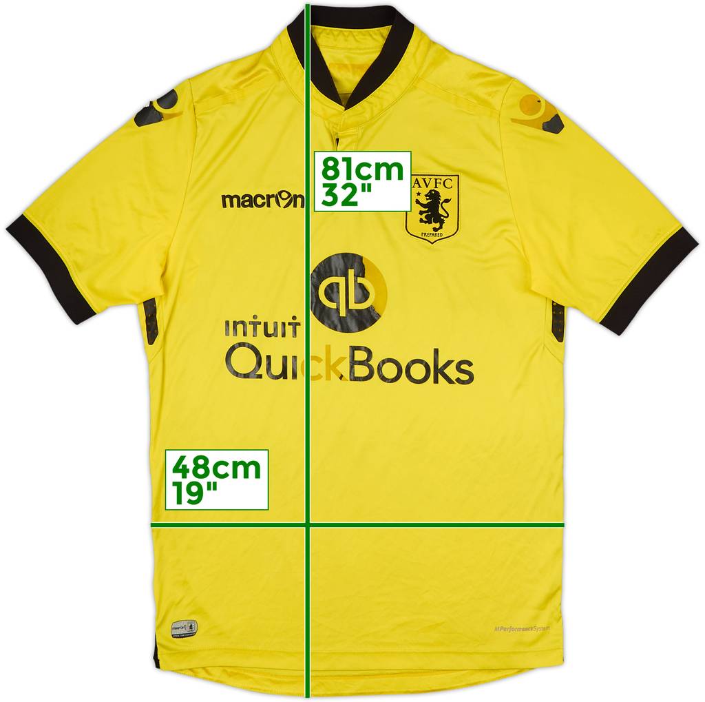 2015-16 Aston Villa Away Shirt - 4/10 - (L)