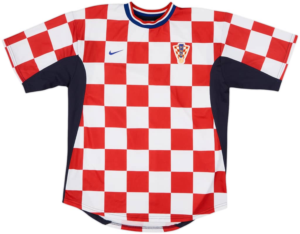 2000-02 Croatia Home Shirt - 8/10 - (L)