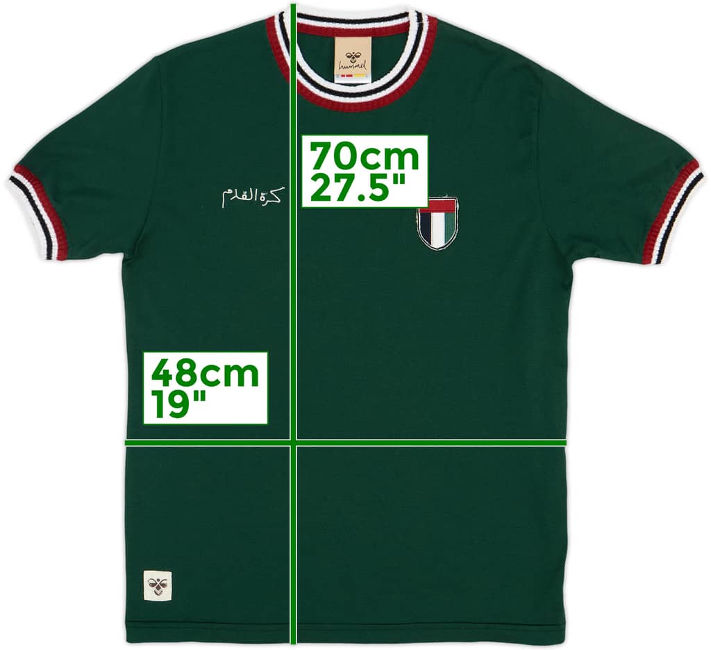 2010s UAE Hummel Retro Cotton Tee - 9/10 - (M)