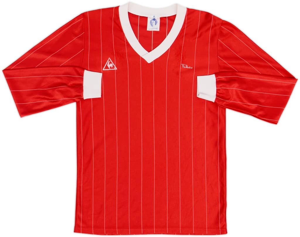 1980s Le Coq Sportif Falcao Template L/S Shirt - 9/10 - (S)