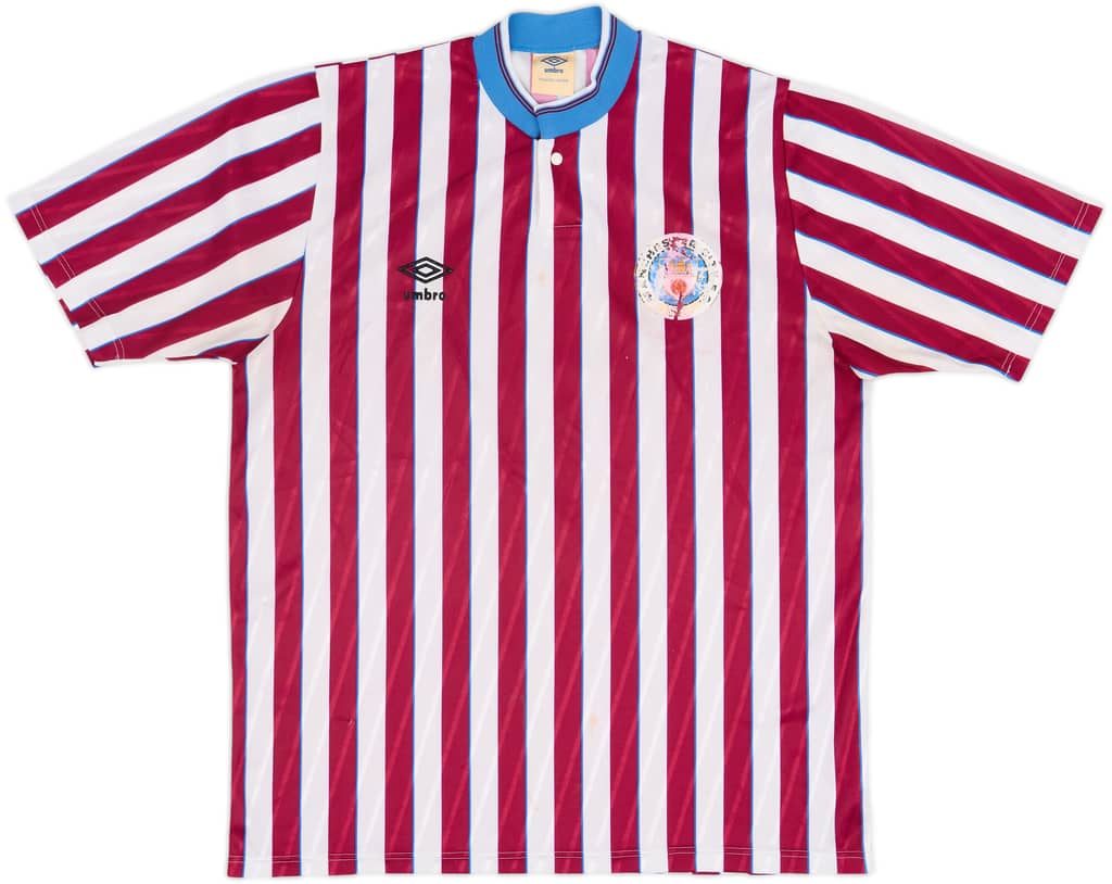 1988-90 Manchester City Away Shirt - 4/10 - (XL)