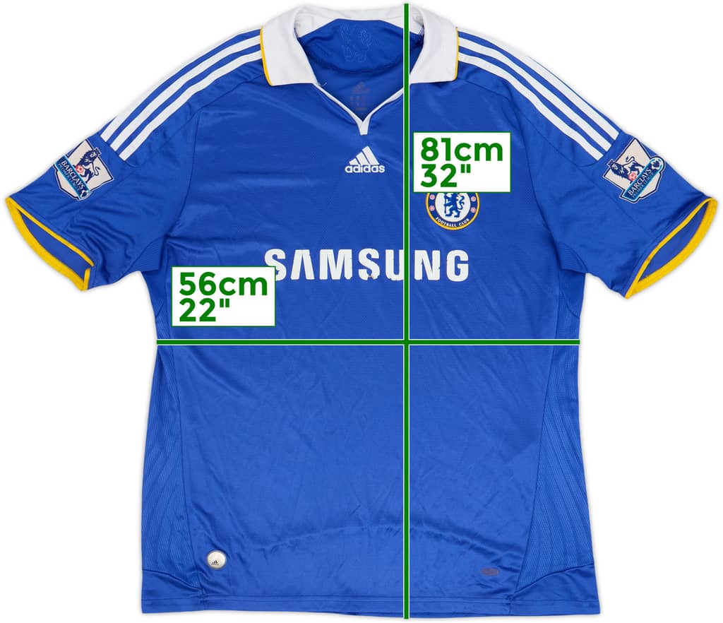 2008-09 Chelsea Home Shirt - 5/10 - (XL)
