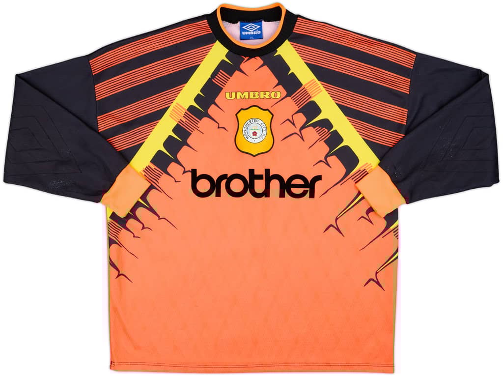 1996-97 Manchester City GK Shirt - 8/10 - (XXL)
