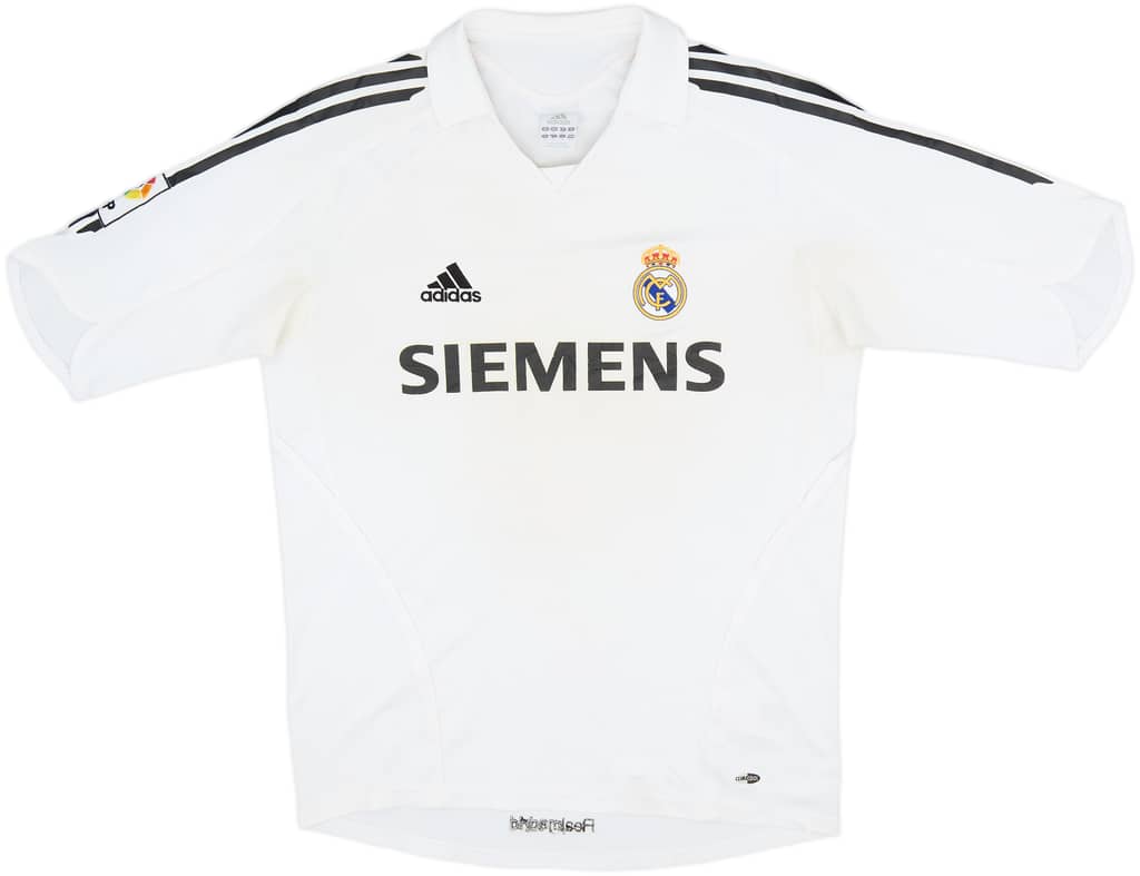 2005-06 Real Madrid Home Shirt Ronaldo #9 - 5/10 - (M)