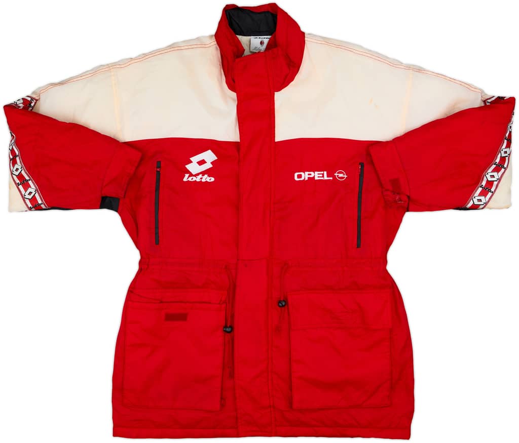 1993-95 AC Milan Lotto Padded Bench Coat - 5/10 - (XL)