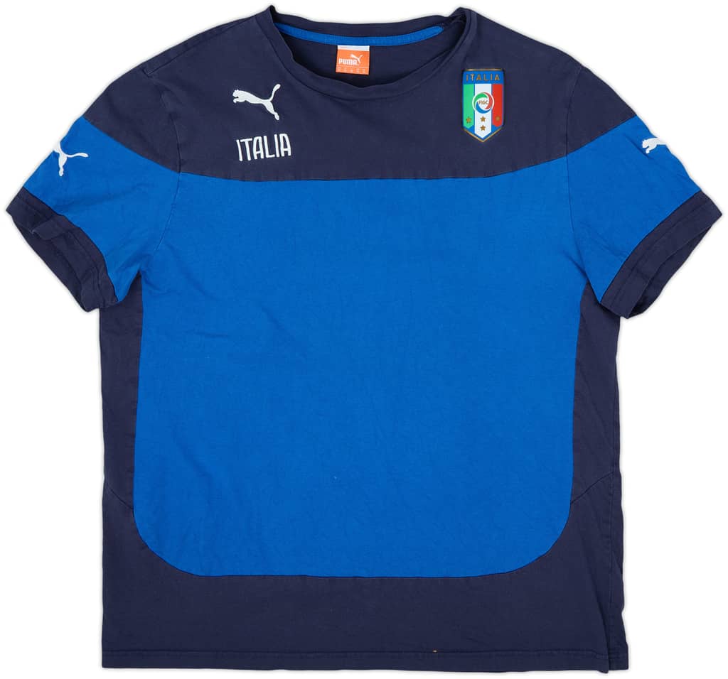 Camiseta Puma de algodón de Italia 2014-15 - 6/10 - (XL)
