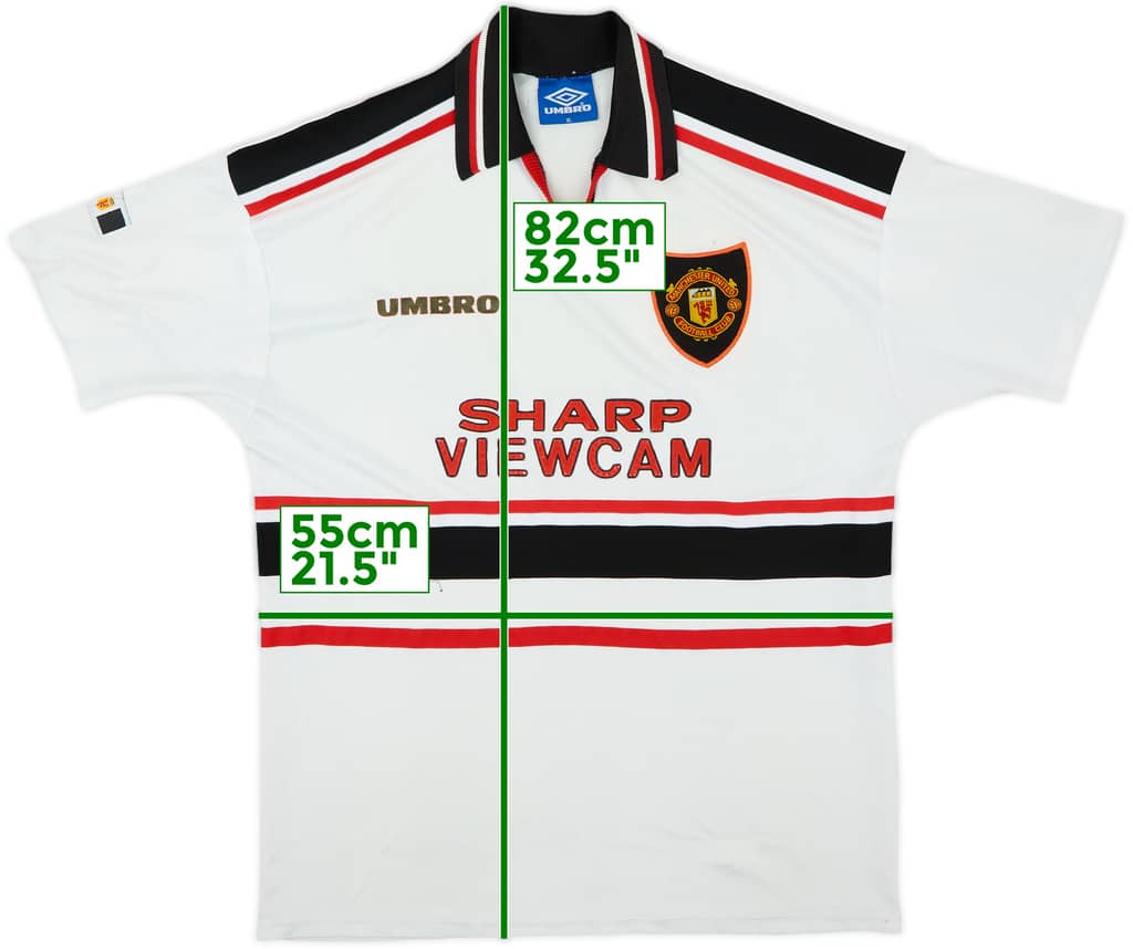 1997-99 Manchester United Away Shirt - 5/10 - (XL)
