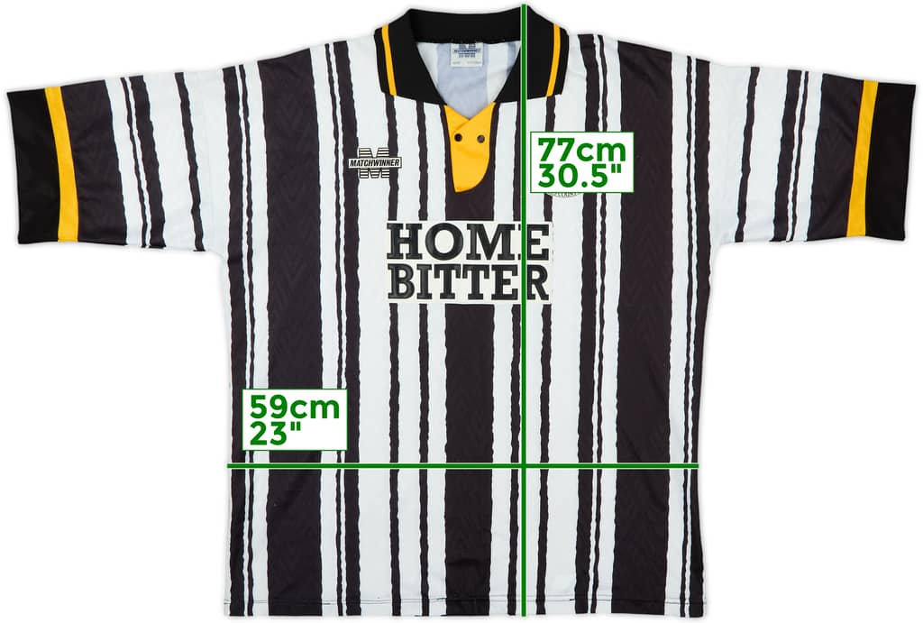 1993-94 Notts County Home Shirt - 8/10 - (XL)