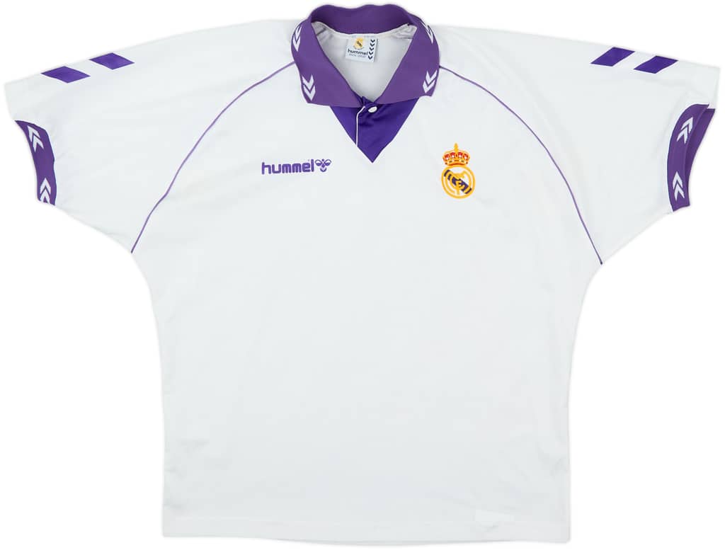 1993-94 Real Madrid Home Shirt - 8/10 - (XXL)