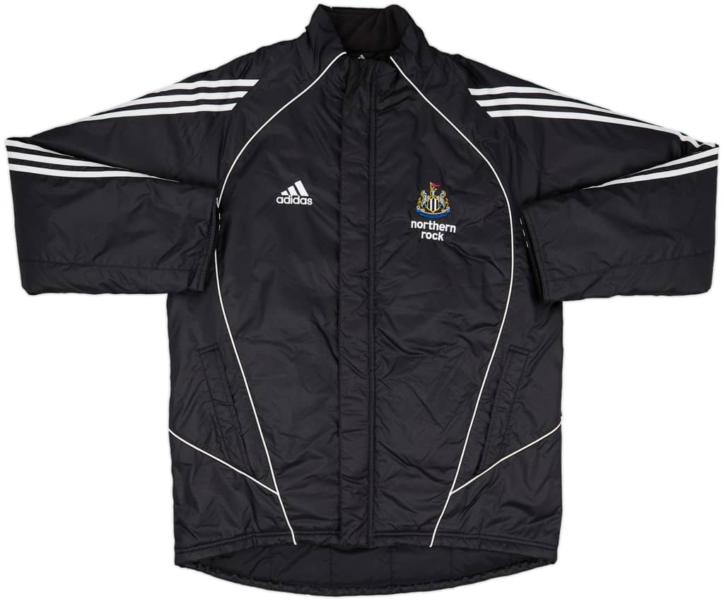 2005-06 Newcastle adidas Padded Bench Coat - 8/10 - (L)