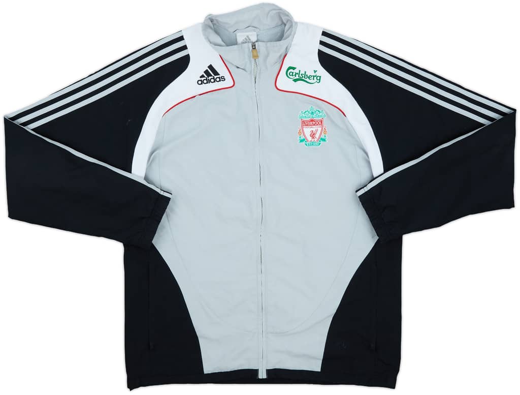 2008-09 Liverpool adidas Track Jacket - 7/10 - (M/L)