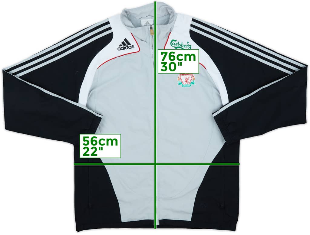 2008-09 Liverpool adidas Track Jacket - 7/10 - (M/L)
