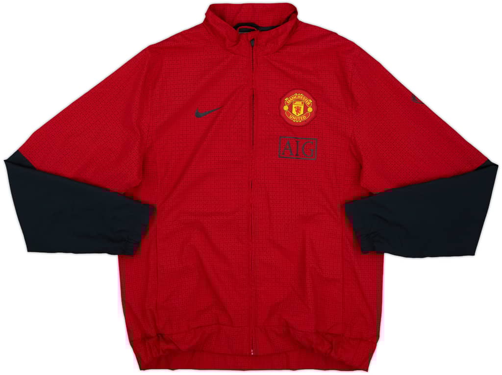 2009-10 Manchester United Nike Track Jacket - 8/10 - (L)