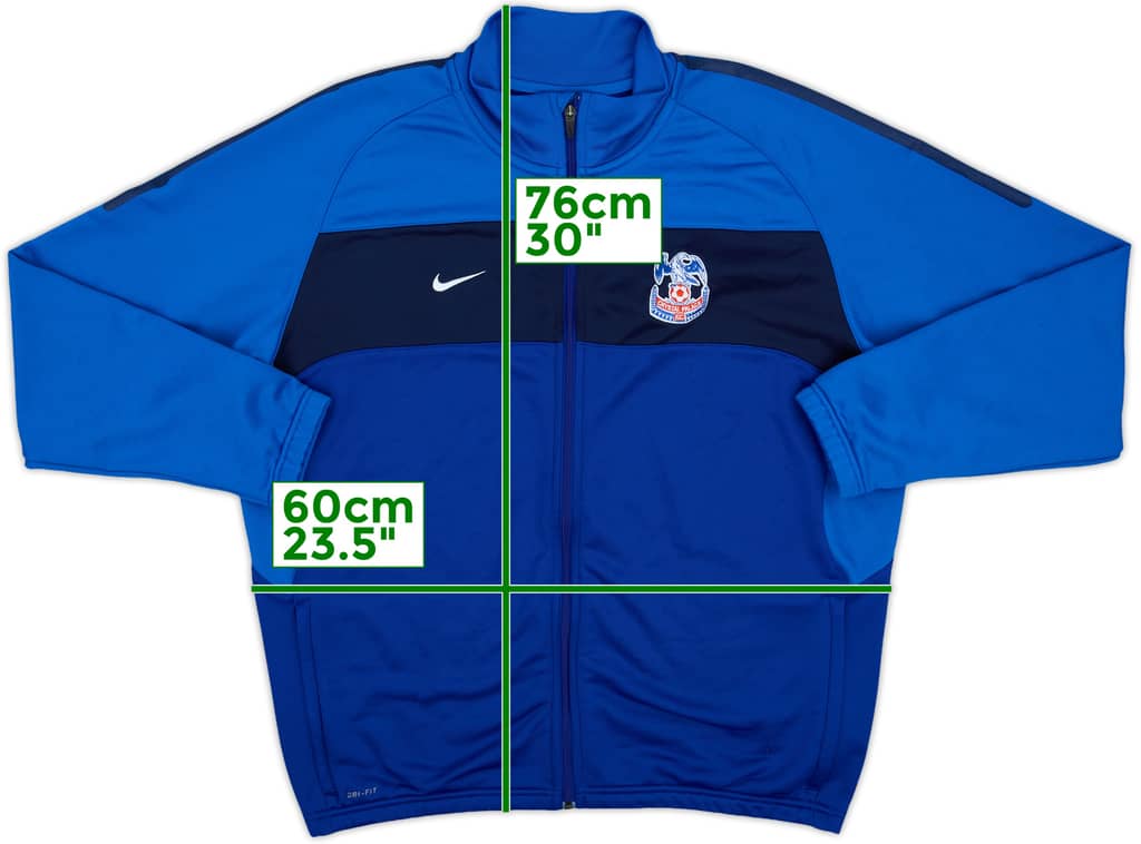 2010-11 Crystal Palace Nike Track Jacket - 8/10 - (XL)
