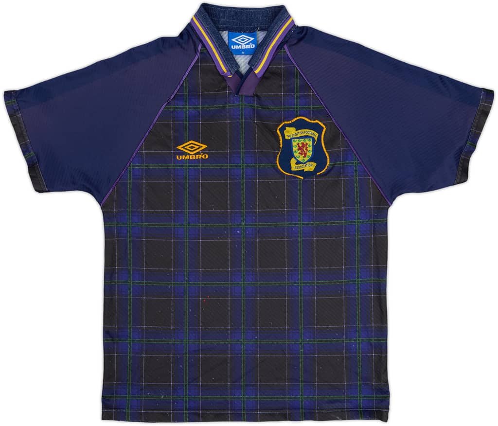 1994-96 Scotland Home Shirt - 4/10 - (M)