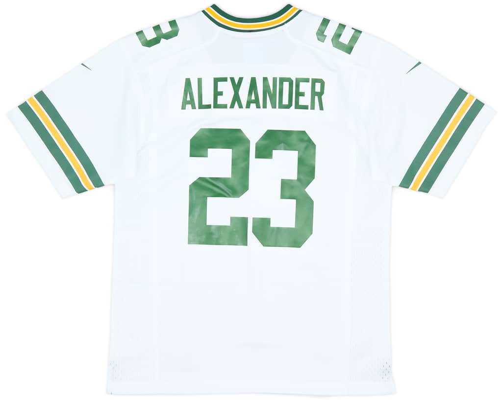 2018-23 Green Bay Packers Alexander #23 Nike Game Away Jersey (L.Kids)