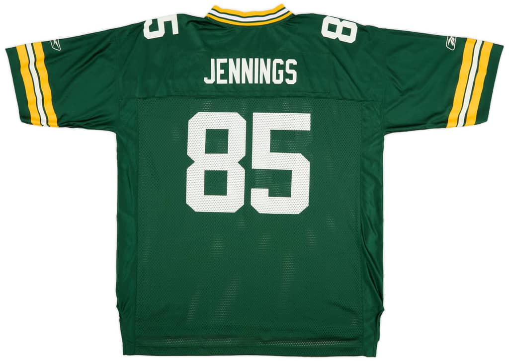 2006 Green Bay Packers Jennings #85 Reebok On Field Home Jersey (Excellent) XXL
