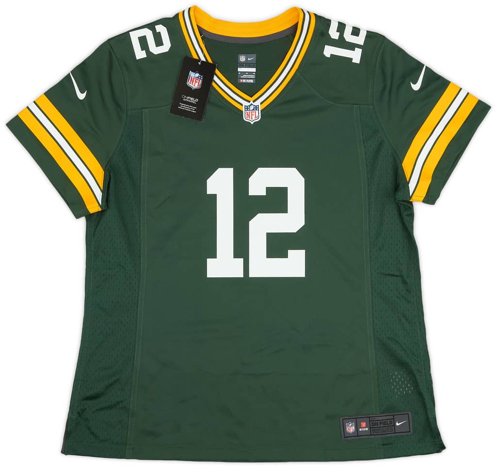 2012-22 Green Bay Packers Rodgers #12 Nike Game Home Jersey Womens (XL)