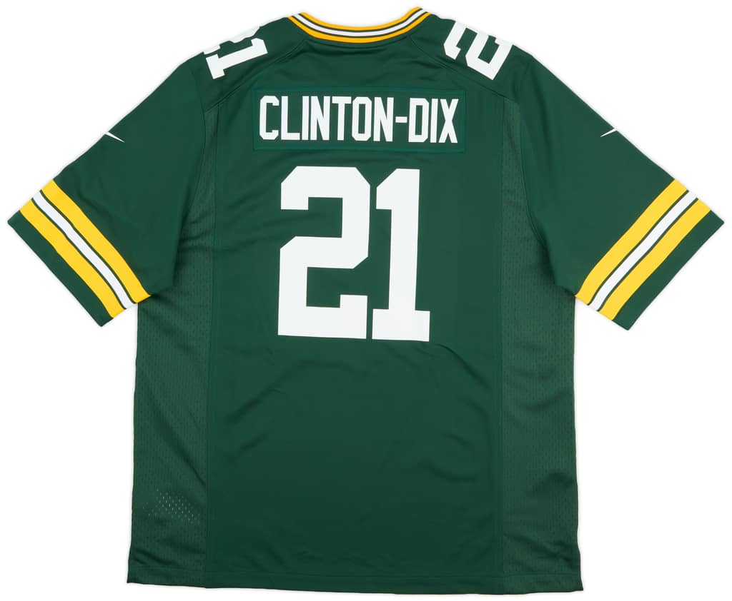 2014-18 Green Bay Packers Clinton-Dix #21 Nike Game Home Jersey (XL)