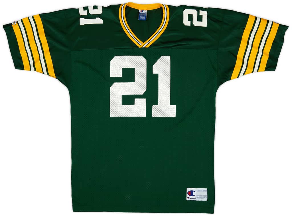 1995-96 Green Bay Packers Newsome #21 Champion Home Jersey (Excellent) XL