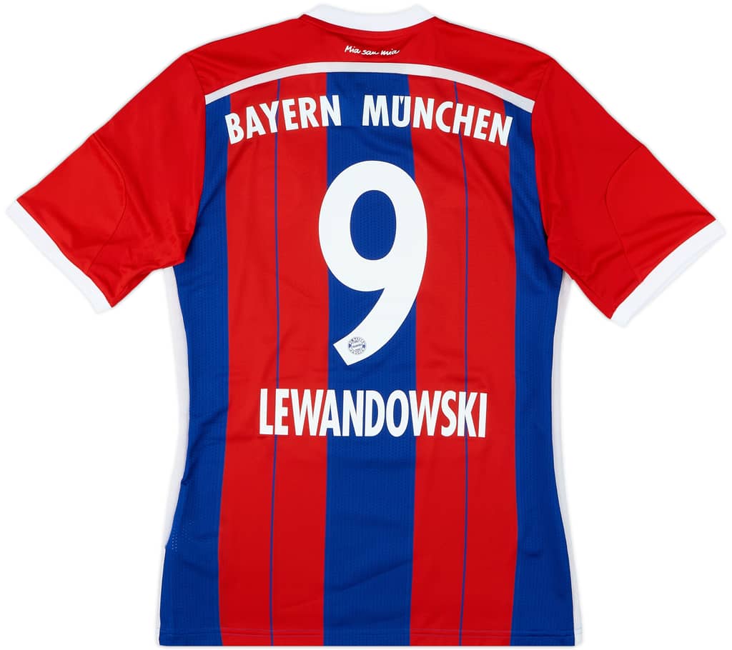 2014-15 Bayern Munich Home Shirt Lewandowski #9 (S)