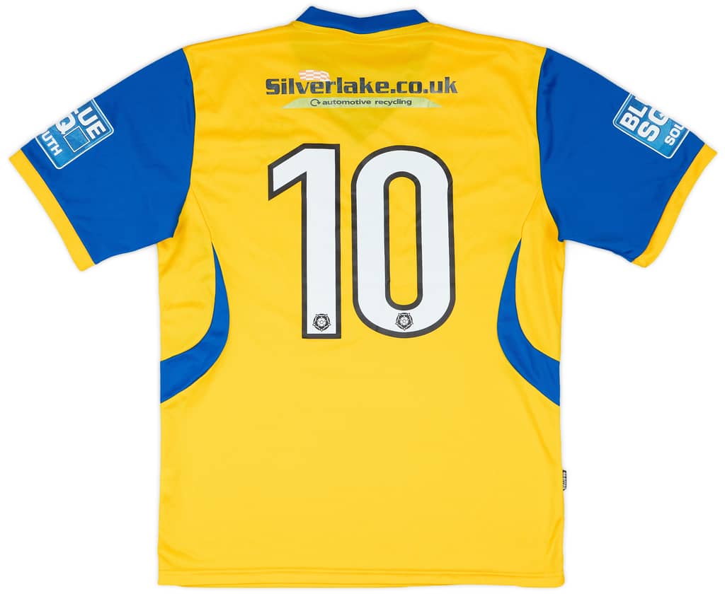 2011-12 Eastleigh Match Issue Away Shirt #10