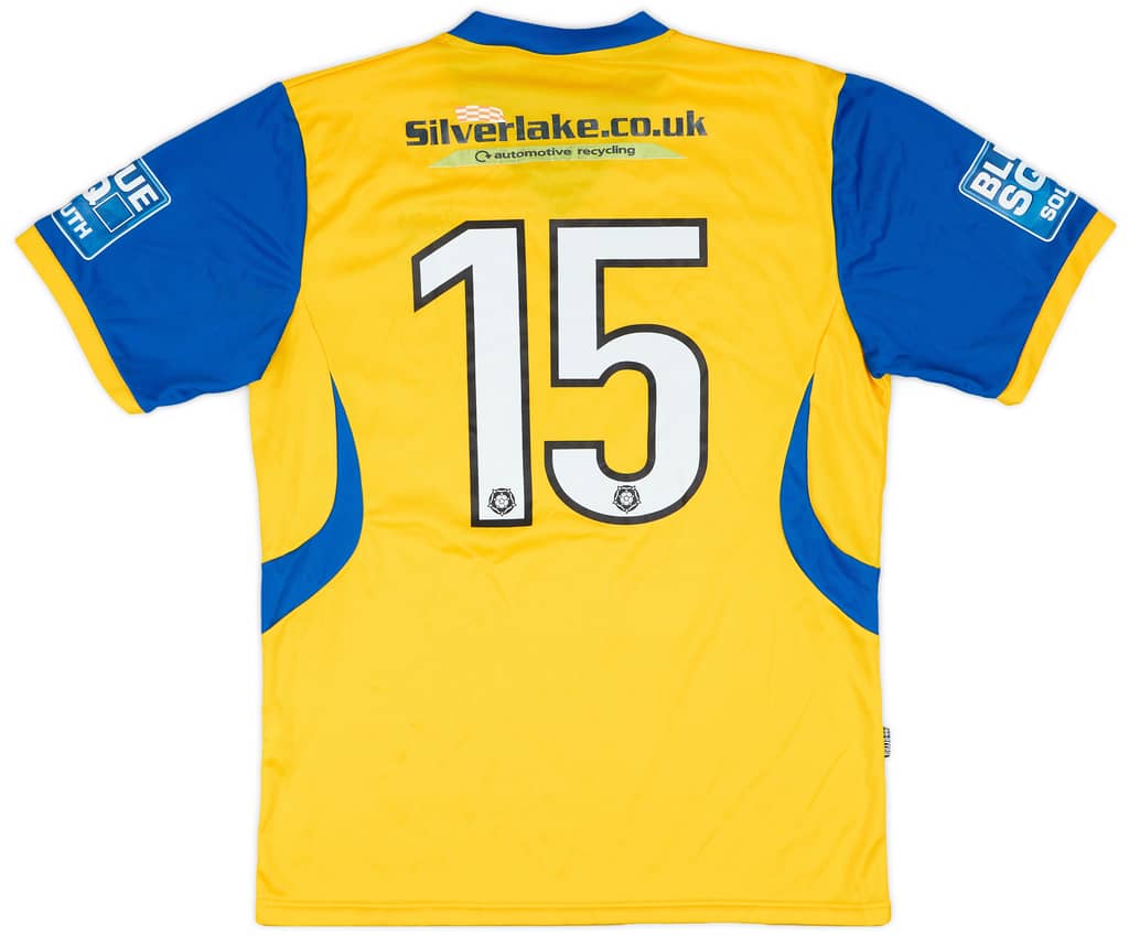 2011-12 Eastleigh Match Issue Away Shirt #15