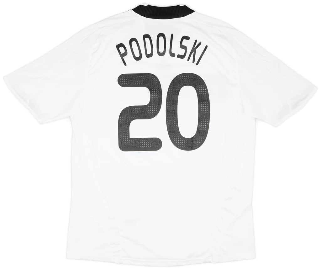 2008-09 Germany Home Shirt Podolski #20