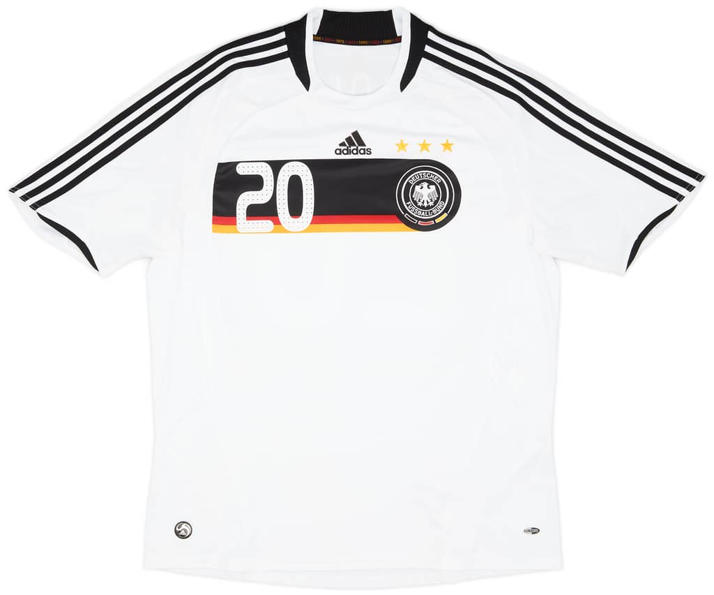 2008-09 Germany Home Shirt Podolski #20
