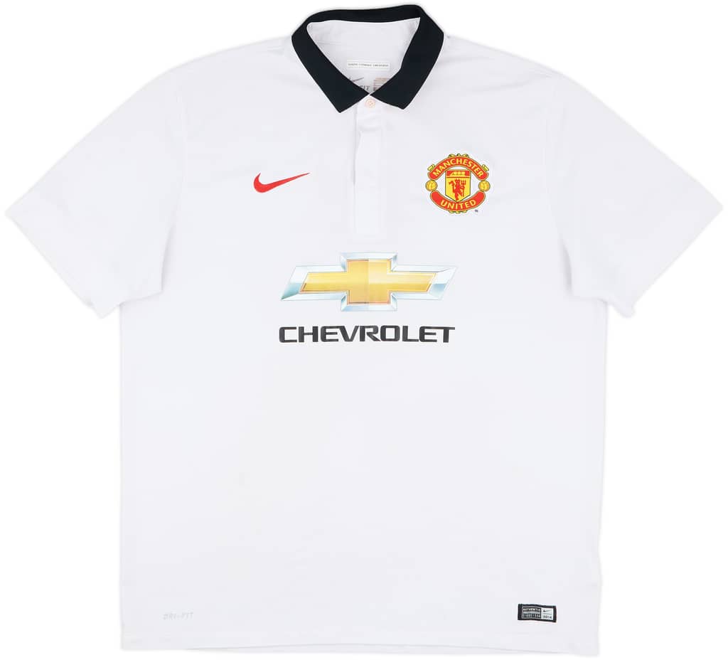2014-15 Manchester United Away Shirt - 4/10 - (XL)