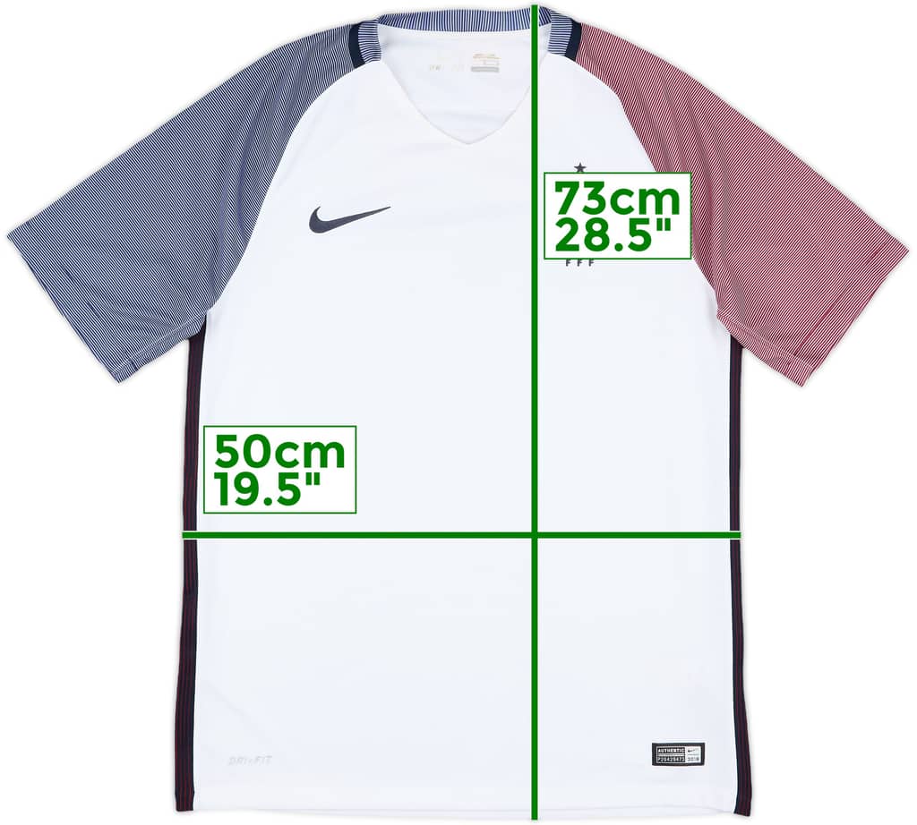 2016-17 France Away Shirt - 7/10 - (M)