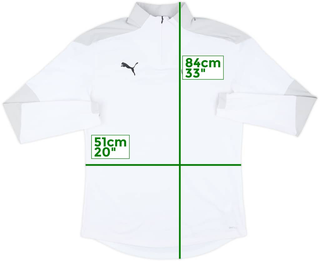 2019-20 Ghana Puma 1/4 Zip Sweat Top - 6/10 - (L)