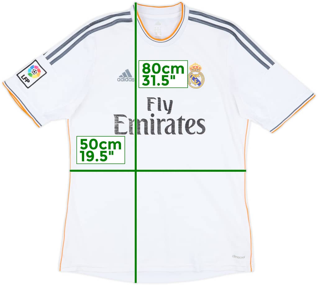 2013-14 Real Madrid Home Shirt - 5/10 - (L)