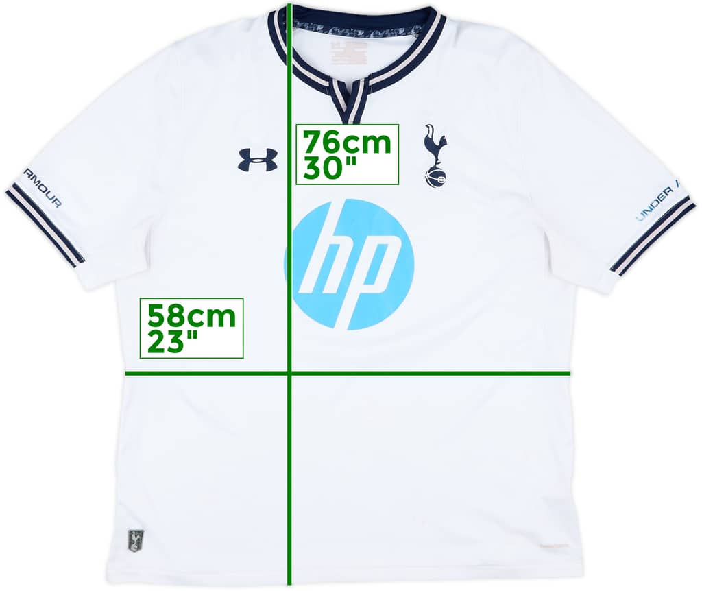 2013-14 Tottenham Home Shirt - 5/10 - (XXL)