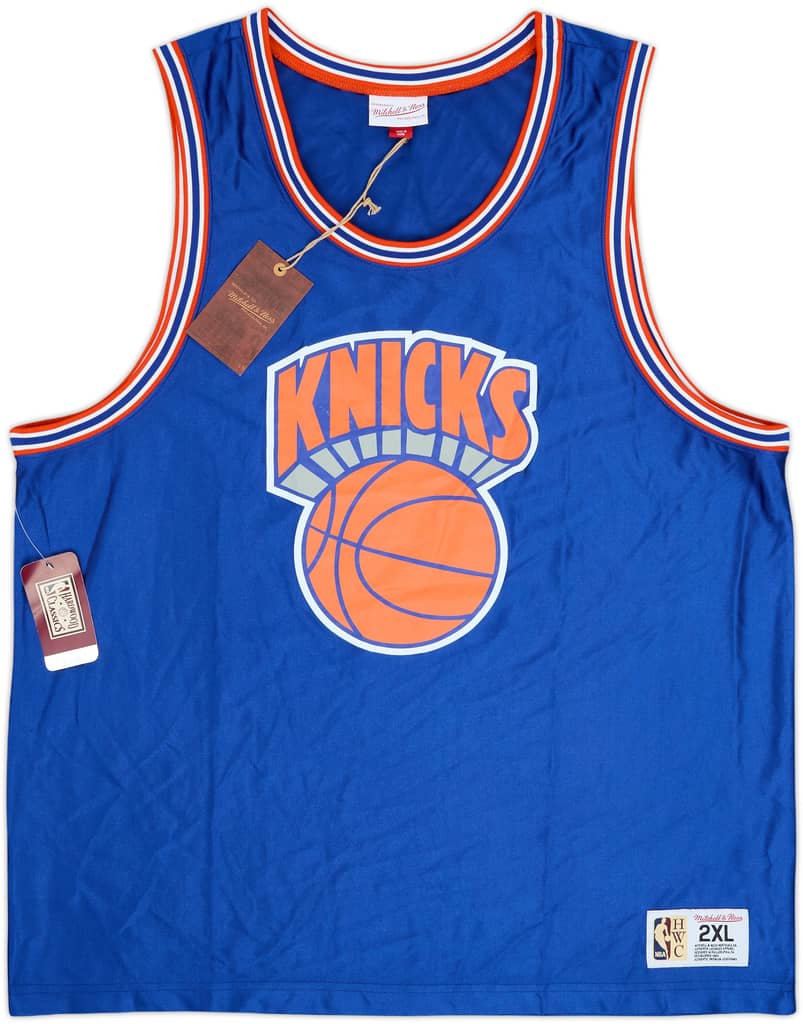2019 New York Knicks Mitchell & Ness Training Jersey (XXL)