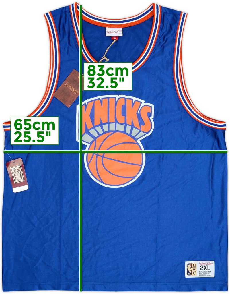 2019 New York Knicks Mitchell & Ness Training Jersey (XXL)
