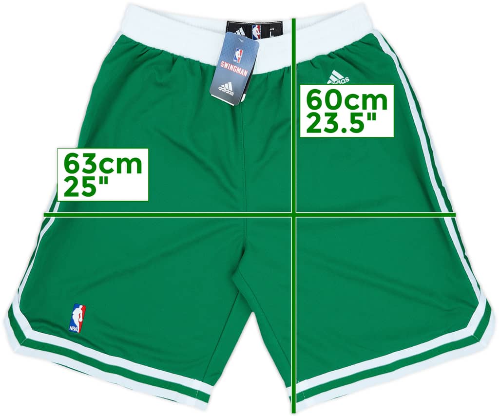 2010-14 Boston Celtics adidas Swingman Away Shorts (L)