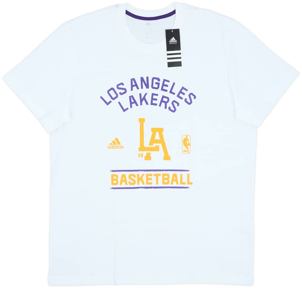 2013-14 LA Lakers adidas Tee (XL)