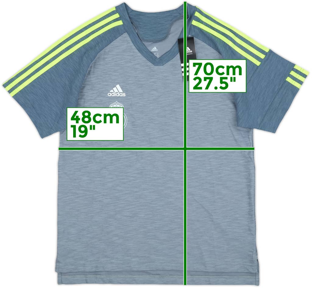 2015-16 Real Madrid Baloncesto adidas Training Tee (M)