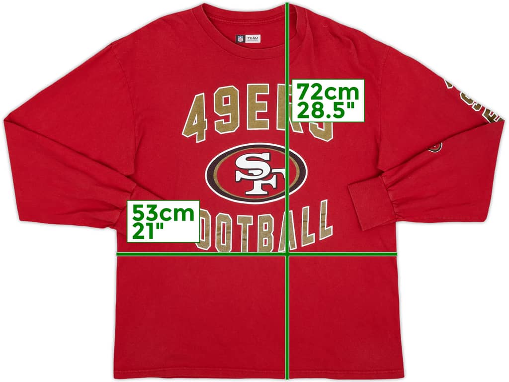 2011 San Francisco 49ers NFL L/S Tee - 8/10 - (L)