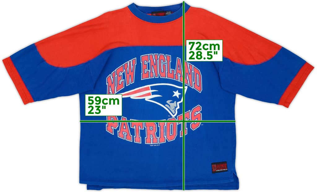 1996 New England Patriots Graphic Tee - 6/10 - (L)