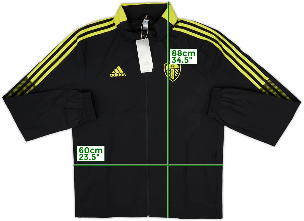 2021-22 Leeds United adidas Track Jacket (S)