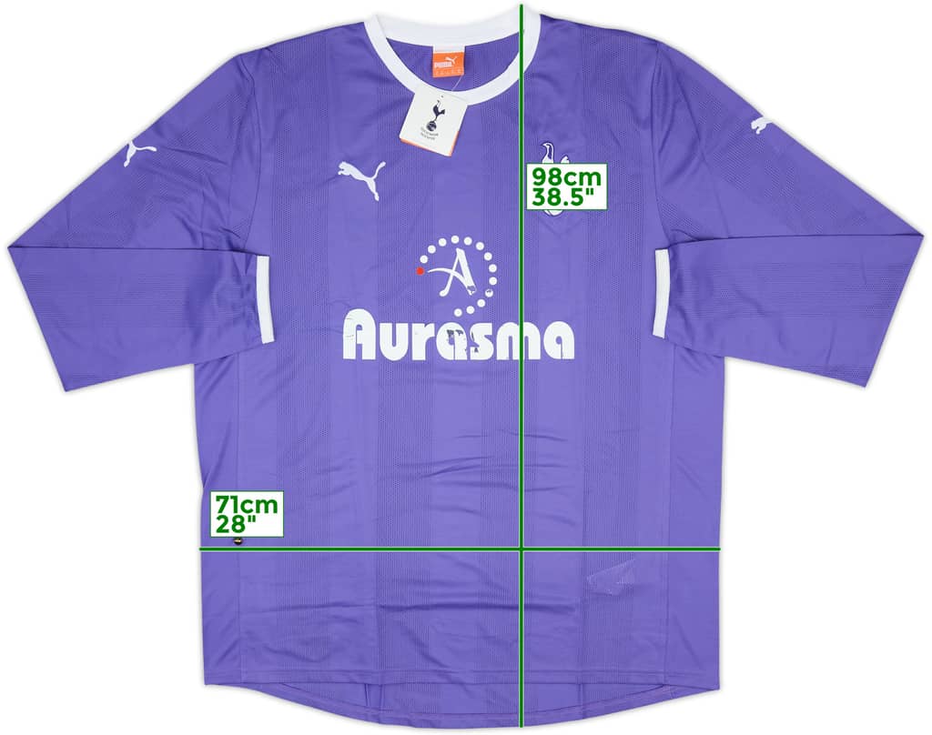 2011-12 Tottenham Away L/S Shirt (XL)