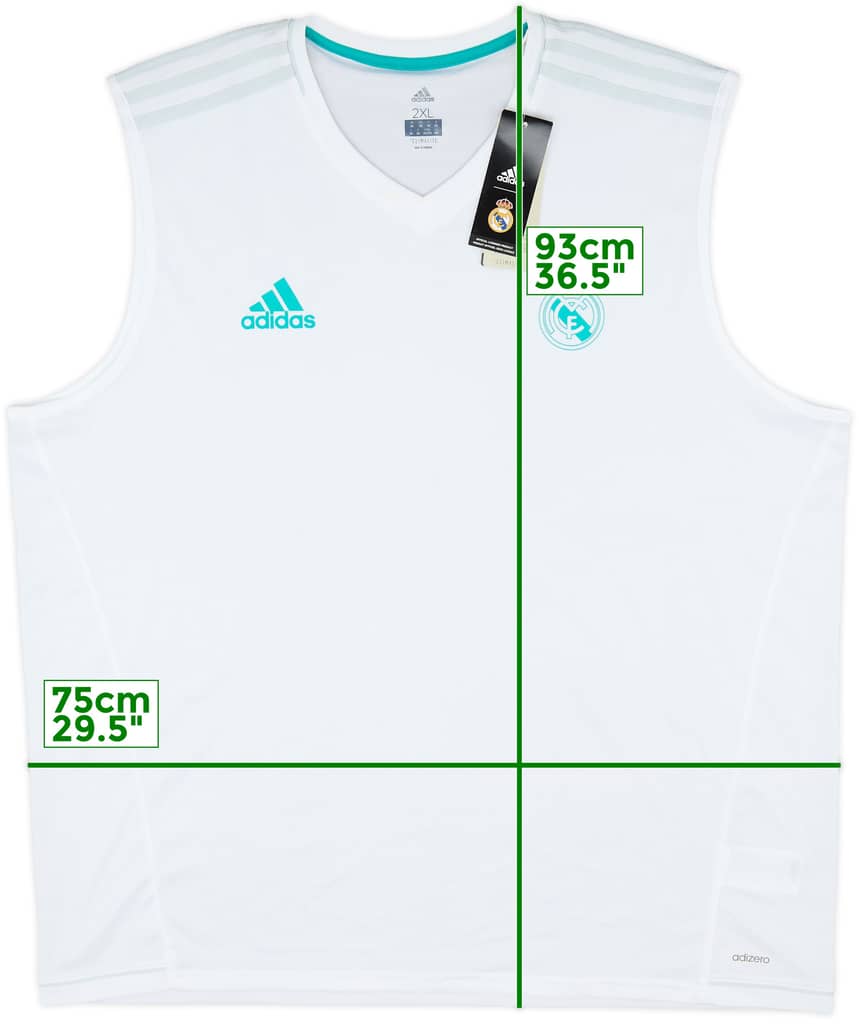 2017-18 Real Madrid adizero Training Vest (XXL)