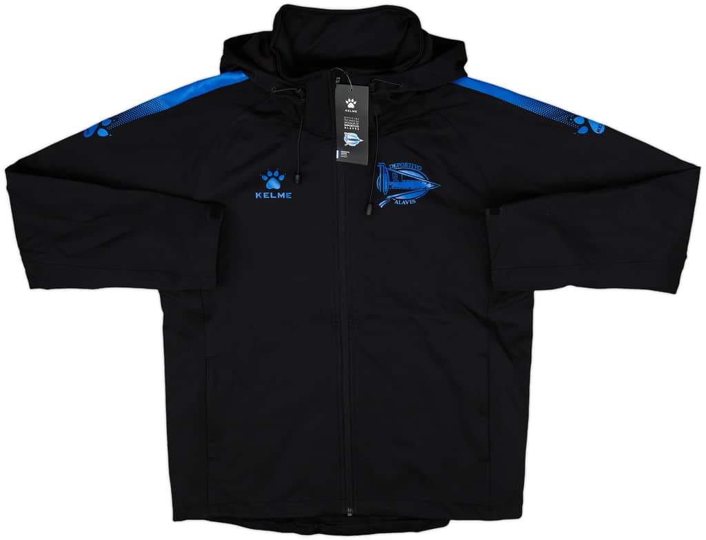 2019-20 Alaves Kelme Hooded Track Jacket (XS)