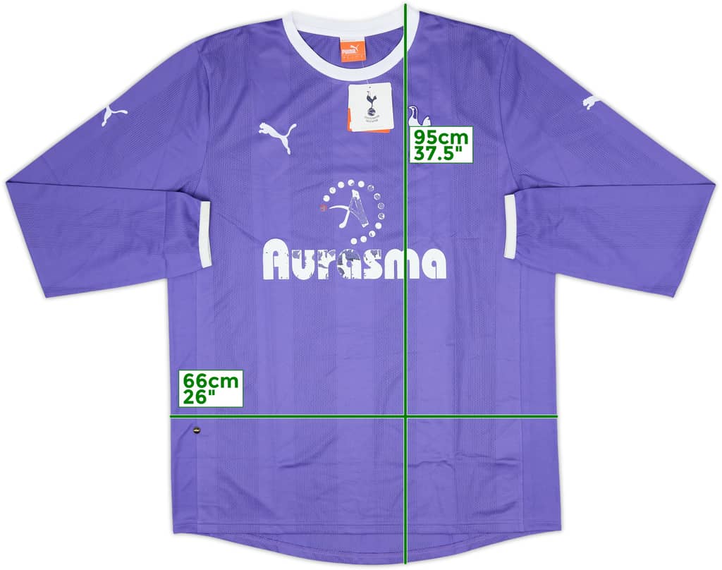 2011-12 Tottenham Away L/S Shirt (L)