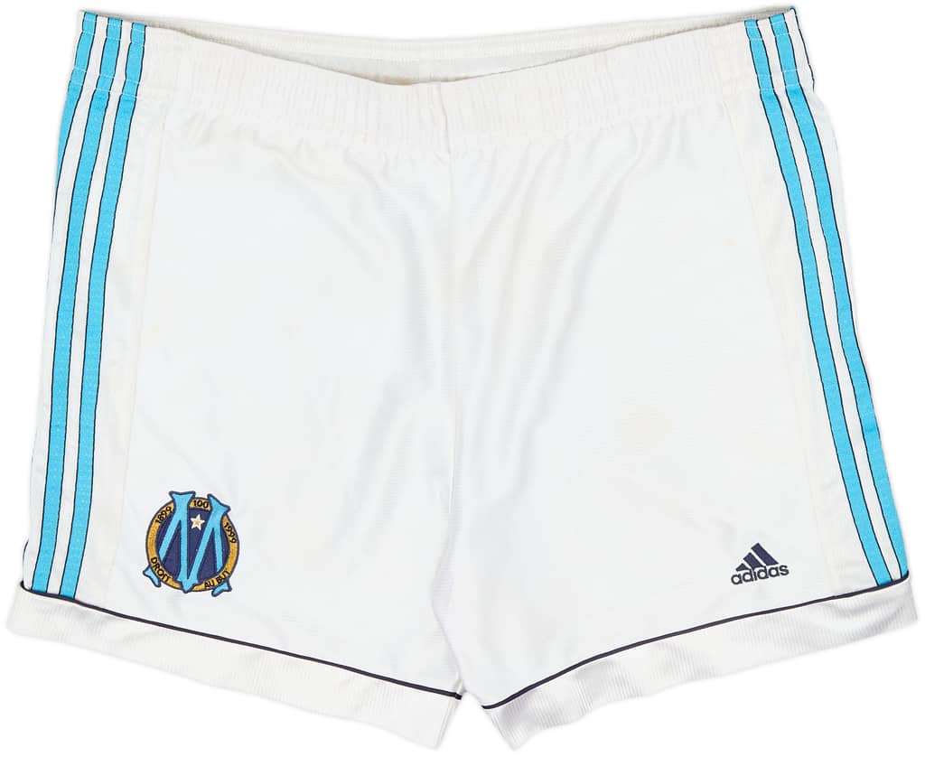 1998-00 Olympique Marseille Home Shorts - 5/10 - (L)