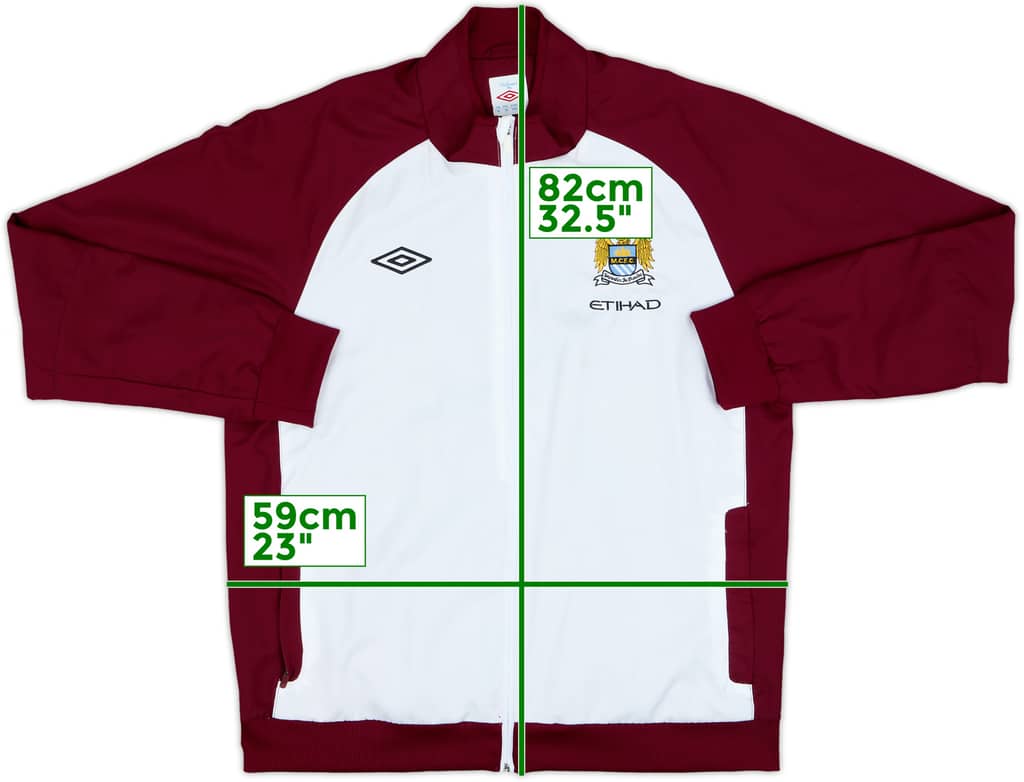 2012-13 Manchester City Umbro Track Jacket - 8/10 - (XL)