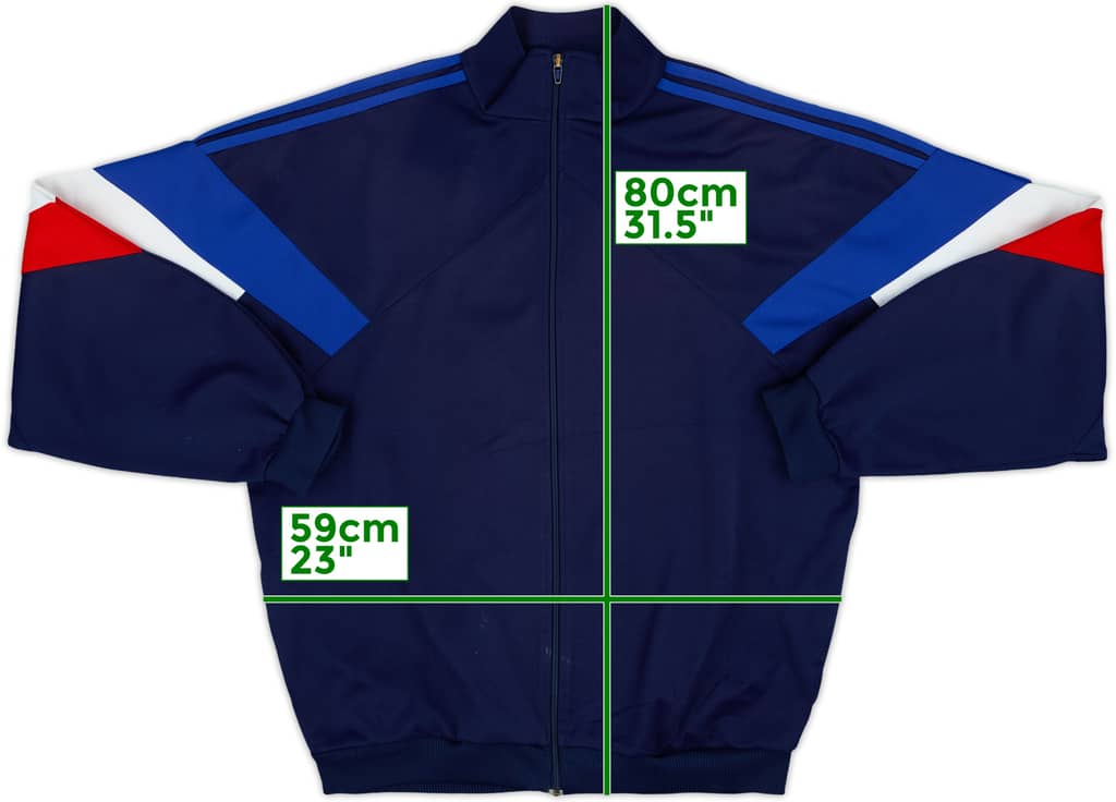 1980s adidas Template Track Jacket - 8/10 - (XL)