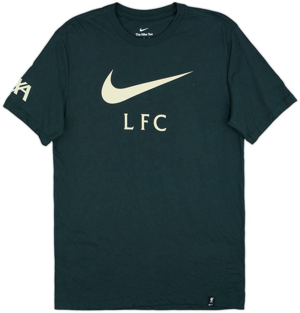 2021-22 Liverpool Nike Cotton Tee - 8/10 - (M)